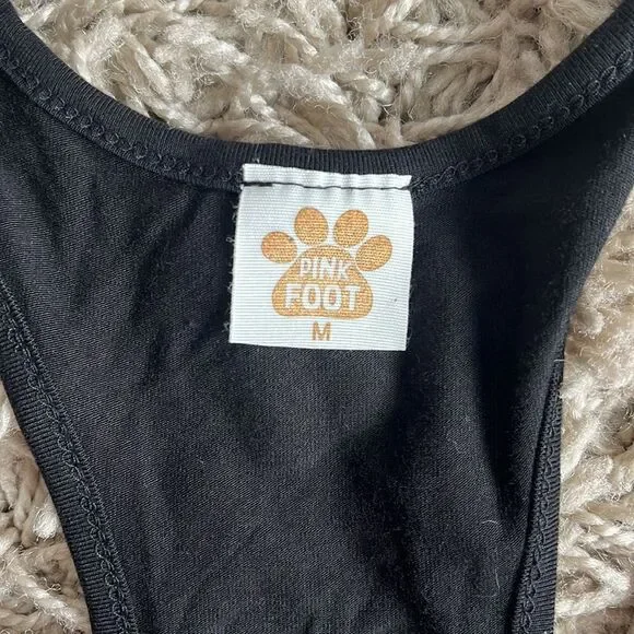 NWOT PINK FOOT Racer Back Tank Top Various Sizes - Picture 5 of 5